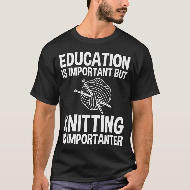 Bildung ist wichtig, aber es ist wichtig, zu nicke T-Shirt (Vorderseite)