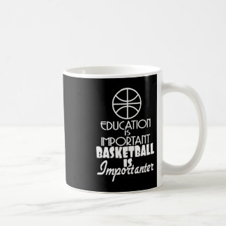 Bildung ist wichtig für Basketball Kaffeetasse