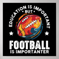 Bildung ist wichtig, Fußball ist aber wichtiger