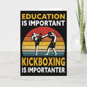 Bildung Ist Wichtig Kickboxen Importanter - Ki Karte