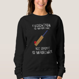 Bildung ist wichtig. sweatshirt