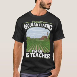 Bildung Landwirtschaft Funny AG Lehrer T-Shirt