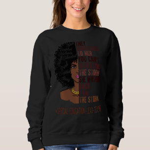 Bildung Leader Afrikanischer Amerikaner Wo Sweatshirt