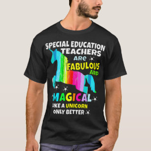 Bildung Lehrer sind magische Einhorn T-Shirt