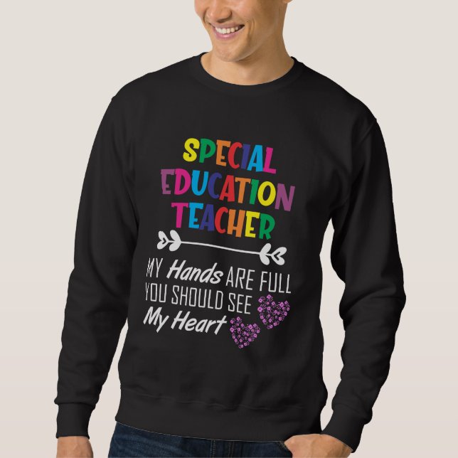 Bildung Lehrerschullehrer Sweatshirt (Vorderseite)