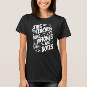 Bildung Musiklehrer der Schule T-Shirt