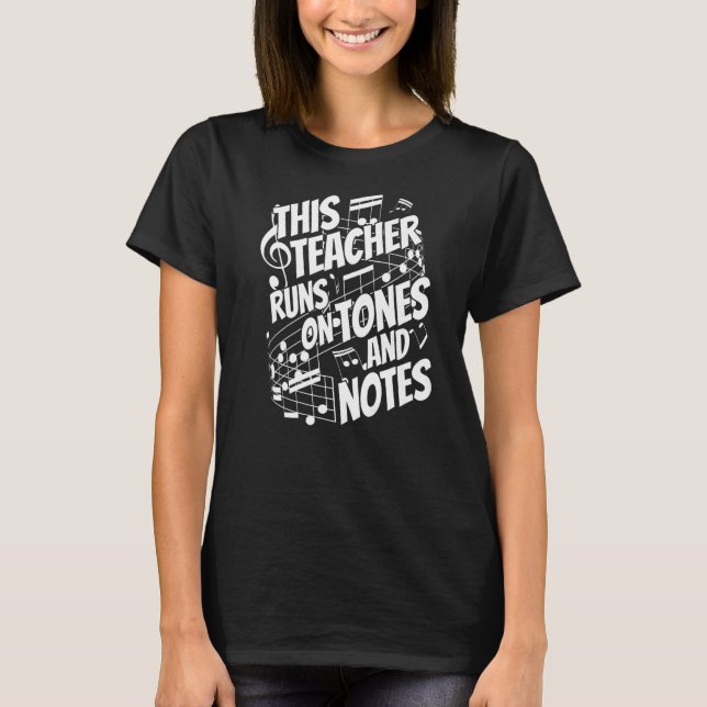 Bildung Musiklehrer der Schule T-Shirt (Vorderseite)