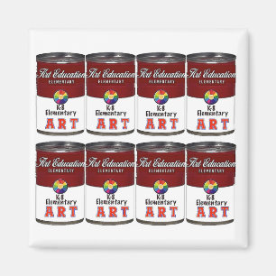 Bildung, Pop Art - Magnet