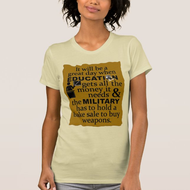 Bildung T - Shirt (Vorderseite)