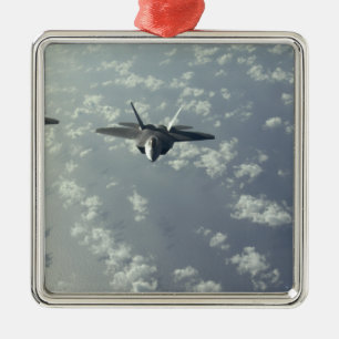 Bildung von F-22-Raptoren auf drei Schiffen Ornament Aus Metall
