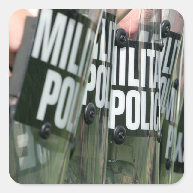 Bildung von Kontrollen Quadratischer Aufkleber (Vorderseite)