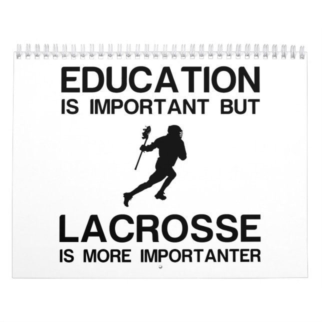 BILDUNG WICHTIG LACROSSE WICHTIG KALENDER (Titelbild)
