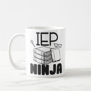 Bildungs-Lehrer-Kaffee-Tassen-Männer IEP Ninja Kaffeetasse