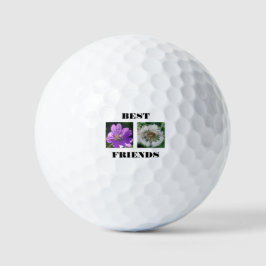 Bildvorlage für die besten Freunde Golfball