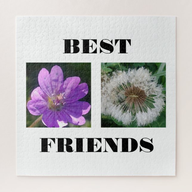 Bildvorlage für die besten Freunde Puzzle (Vertikal)