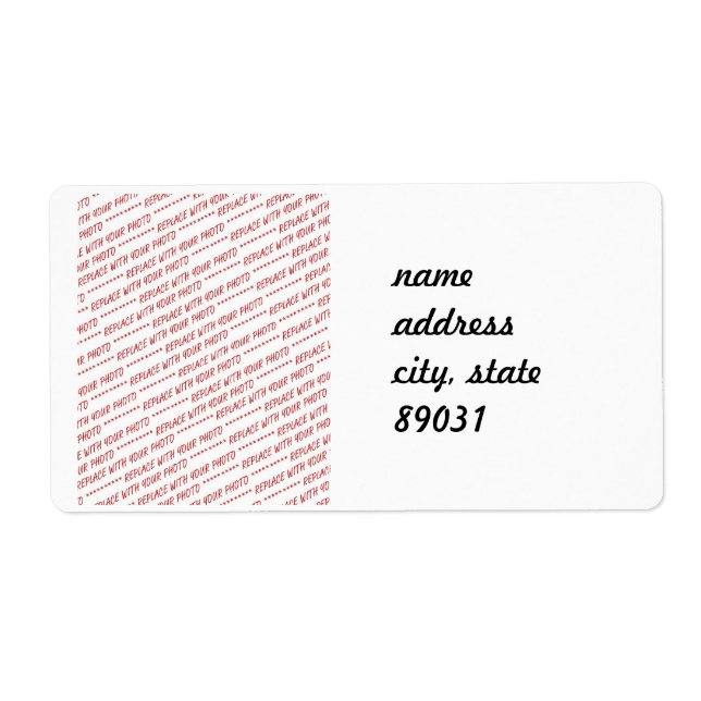 Bildvorlage für die Größe 8x10 (Vorne)