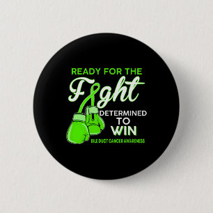 Bile Duct Cancer Awareness Green Butterfly Button