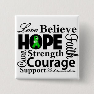 Bile Duct Cancer Collage of Hope Button