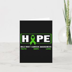 Bile Duct Cancer - Hope Bile Duct Cancer Awareness Karte