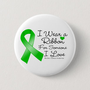 Bile Duct Cancer Ribbon Jemand I Liebe Button