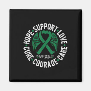 Bile Duct Gallblase Tumor Awareness Family Magnet