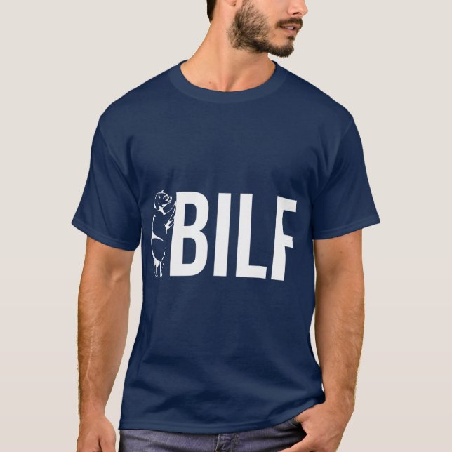 BILF Funny Gay Bear Prix for Grizzlies T-Shirt (Vorderseite)