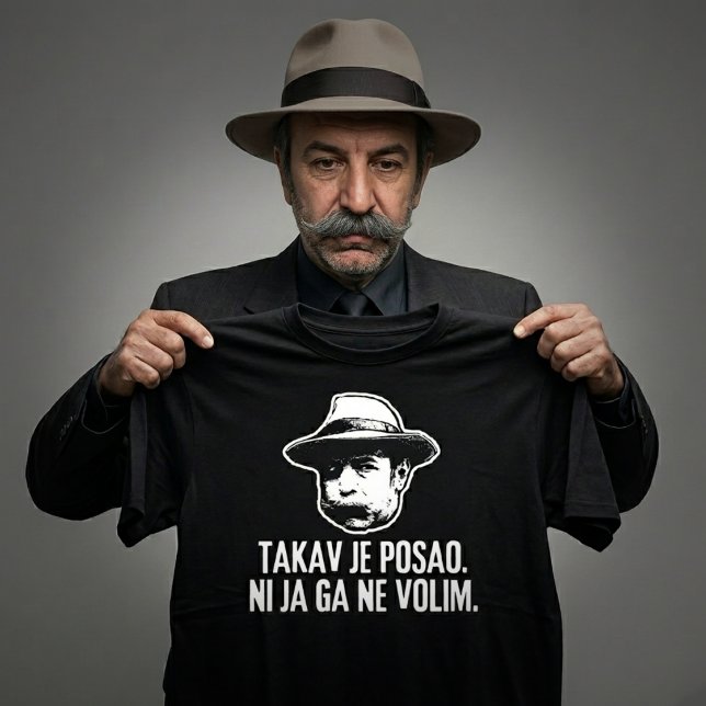 Bili Piton Takav Je Posao  T-Shirt (Von Creator hochgeladen)