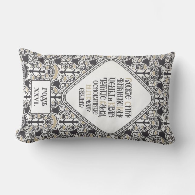 Bilibins Concert Program wirft pillow Lendenkissen (Vorderseite)