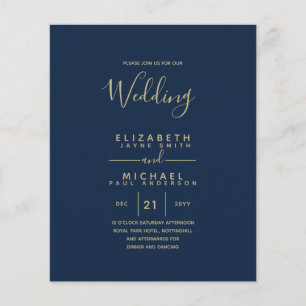 Bilingual Spanish BODA English Wedding