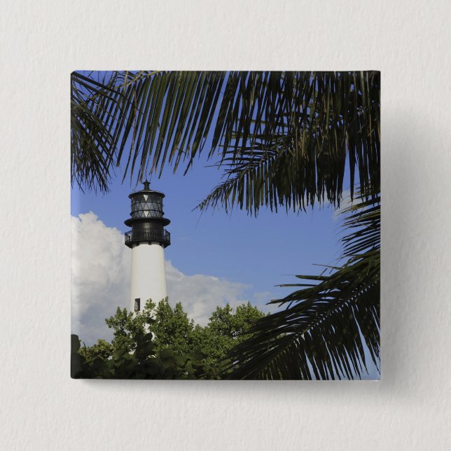 Bill Baggs Cape Florida Leuchtturm, Bill Baggs 2 Button (Vorderseite)