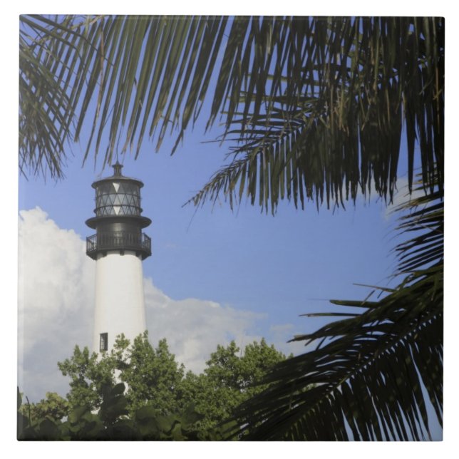 Bill Baggs Cape Florida Lighthouse, Bill Baggs 2 Fliese (Vorderseite)