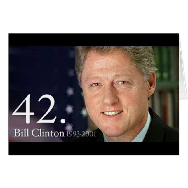 Bill Clinton (Vorderseite (Horizontal))
