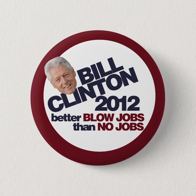 Bill Clinton 2012 Button (Vorderseite)