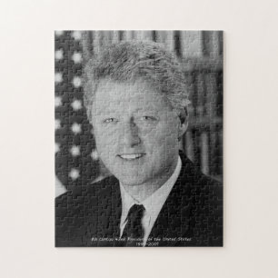 Bill Clinton 42. Präsident der Vereinigten Staaten Puzzle