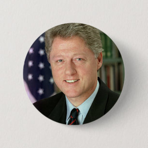 Bill Clinton Button