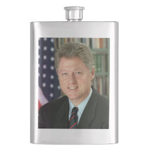 Bill Clinton Flachmann