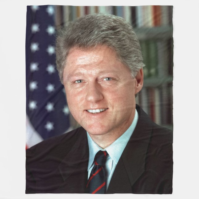 BILL CLINTON FLEECEDECKE (Vorderseite)
