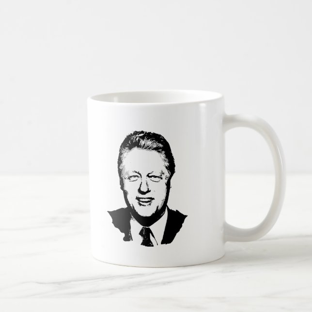 Bill Clinton-Gang Tasse (Rechts)