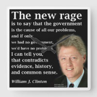 Bill Clinton hat keine Rave-Zitat-Uhr