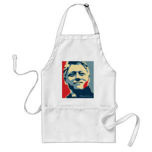 Bill Clinton - Herumtasten: OHP Schürze
