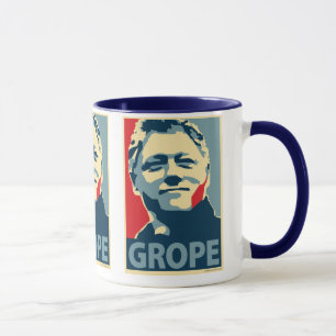 Bill Clinton - Herumtasten: OHP Tasse