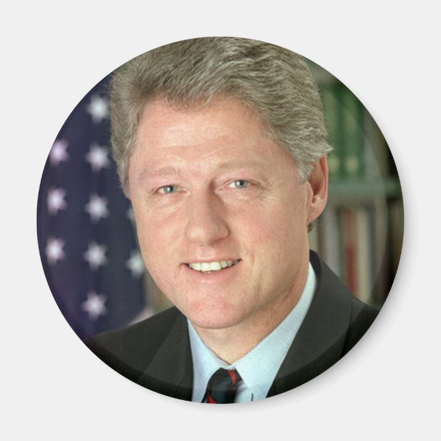 Bill Clinton Magnet (Vorne)