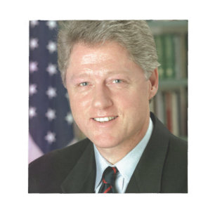 Bill Clinton Notizblock