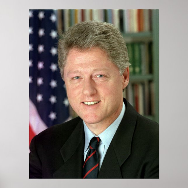 Bill Clinton Poster (Vorne)