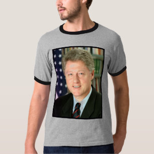 Bill-Clinton-Präsidentenporträt-T-Shirt T-Shirt