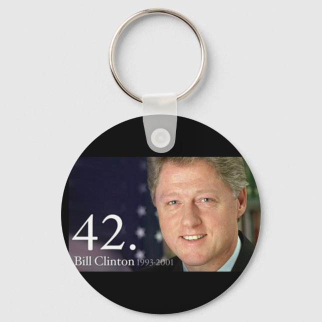 Bill Clinton Schlüsselanhänger (Vorderseite)