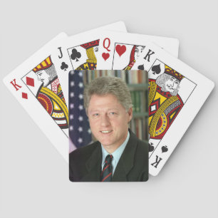 Bill Clinton Spielkarten