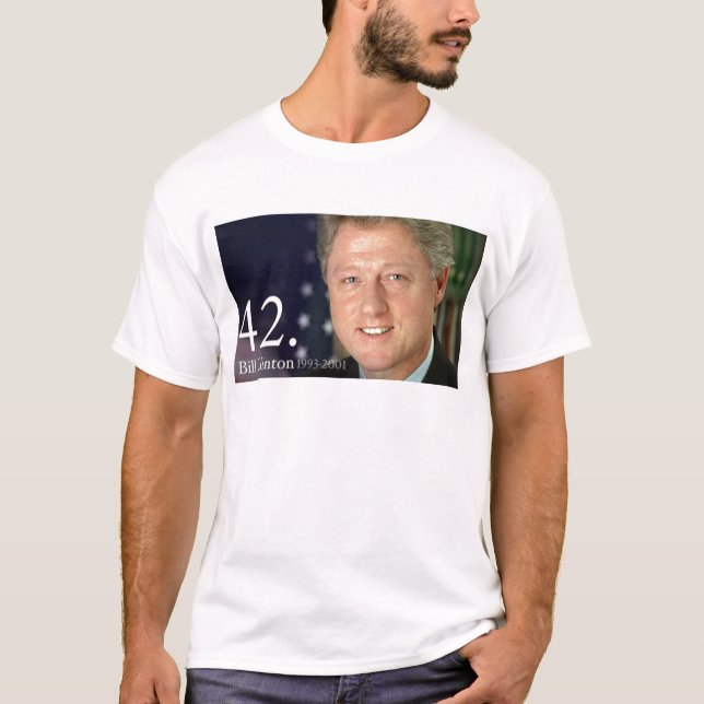 Bill Clinton T-Shirt (Vorderseite)