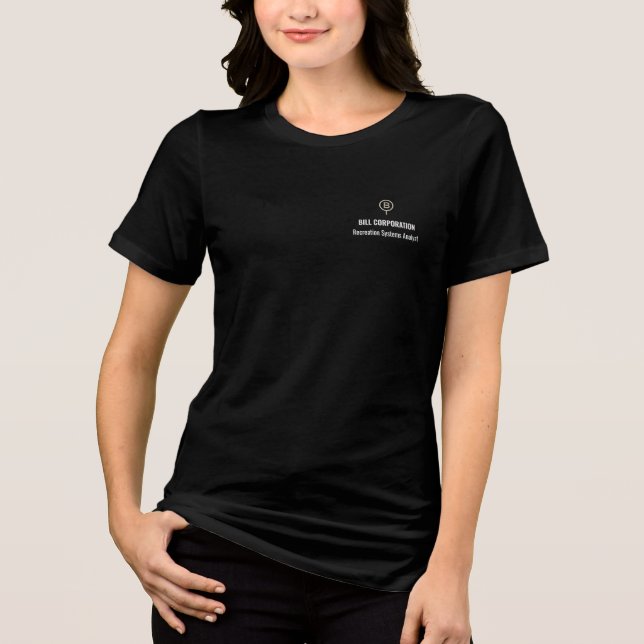 BILL CORPORATION – Freizeit-Systemanalytiker Tri-Blend Shirt (Vorderseite)