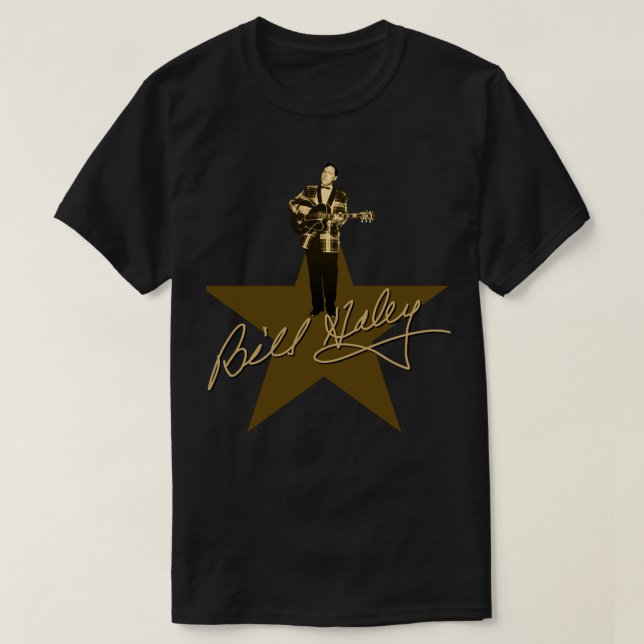 Bill Haley Signature T-Shirt (Design vorne)